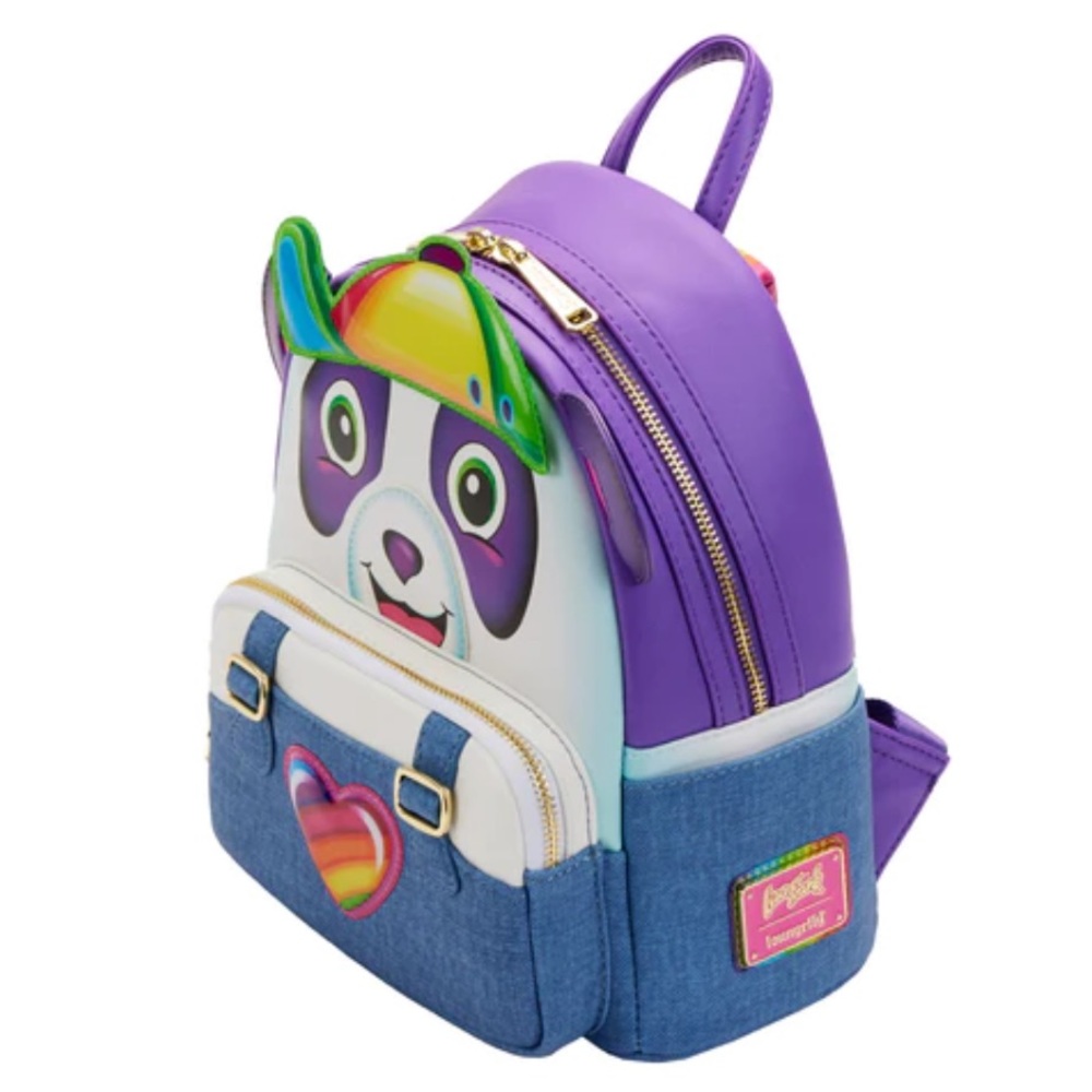 Loungefly Lisa Frank Panda Painter Backpack - Picture 2 of 5